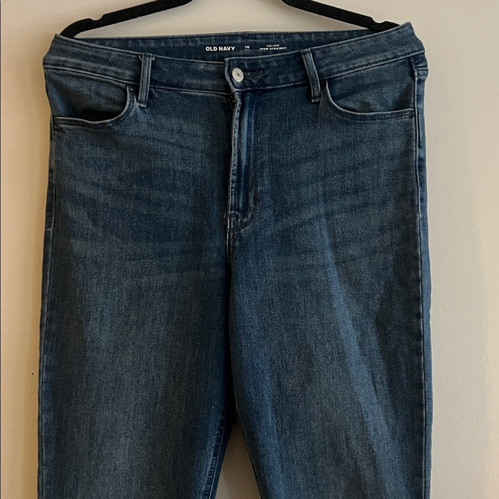 Old Navy -Wow Straight High-Rise Jeans - Picture 7 of 7